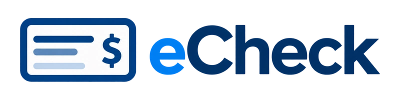 eCheck logo
