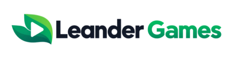 Leander Games logo